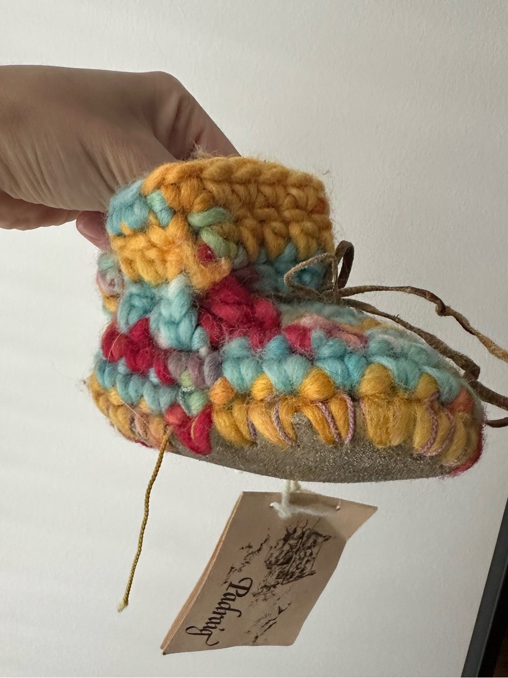 Padraig cottage baby slippers